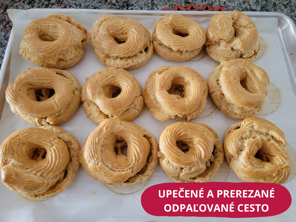 UPEČENÉ A PREREZANÉ ODPAĽOVANÉ CESTO